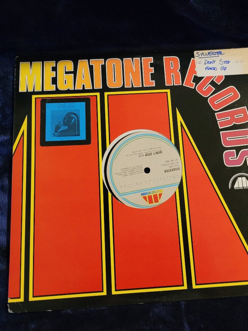 Sylvester Don’t Stop Hard Up 12-Inch Vinyl Collector’s Edition Megatone Hi-NRG D